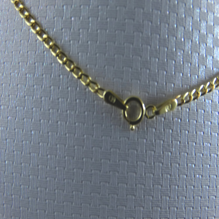 NEW MENS LADIES 10K YELLOW GOLD CUBAN CURB LINK CHAIN NECKLACE 2 MM 16~24 INCH
