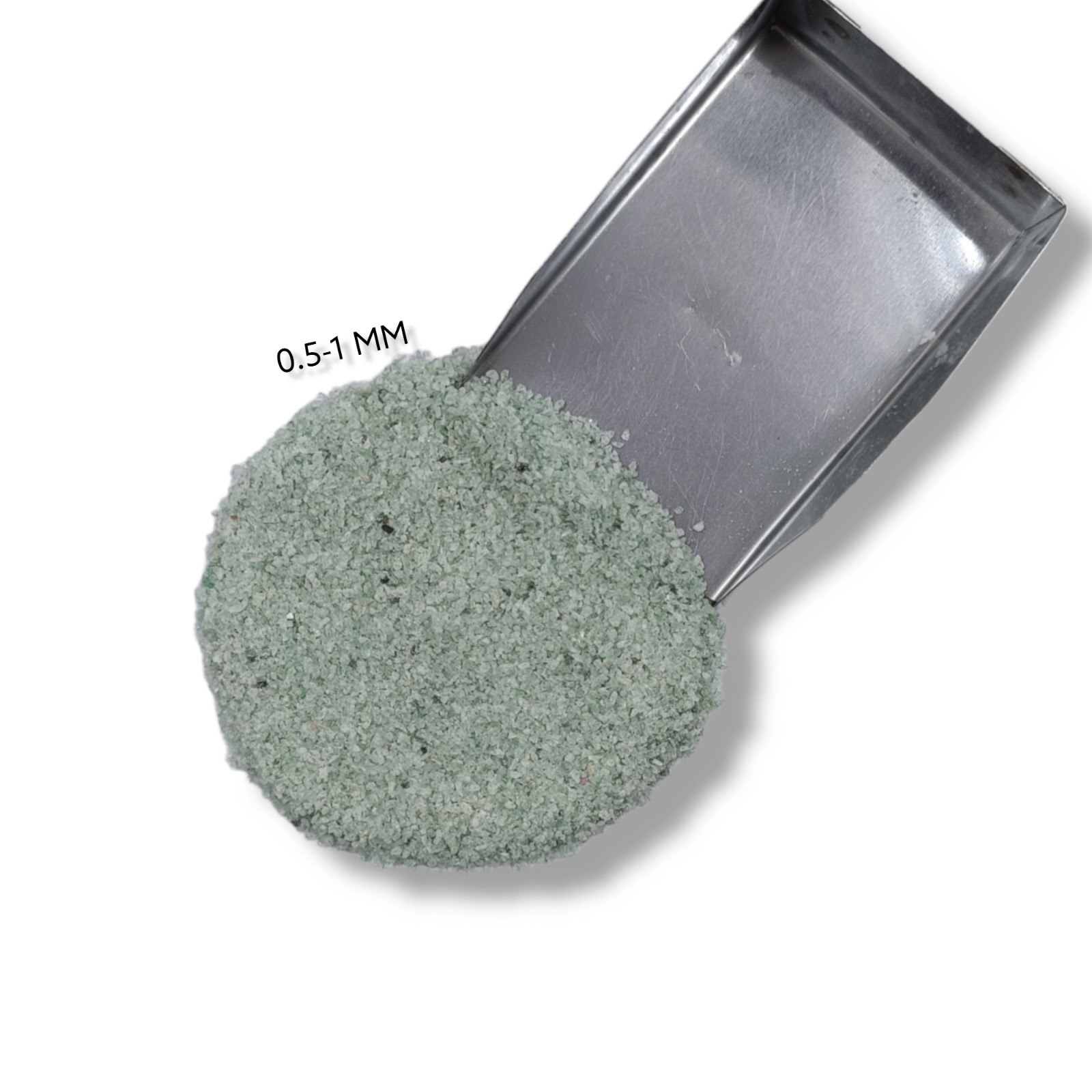 Crushed Green Strawberry Quartz Coarse Inlay Woodworking, Stone Healing Powder