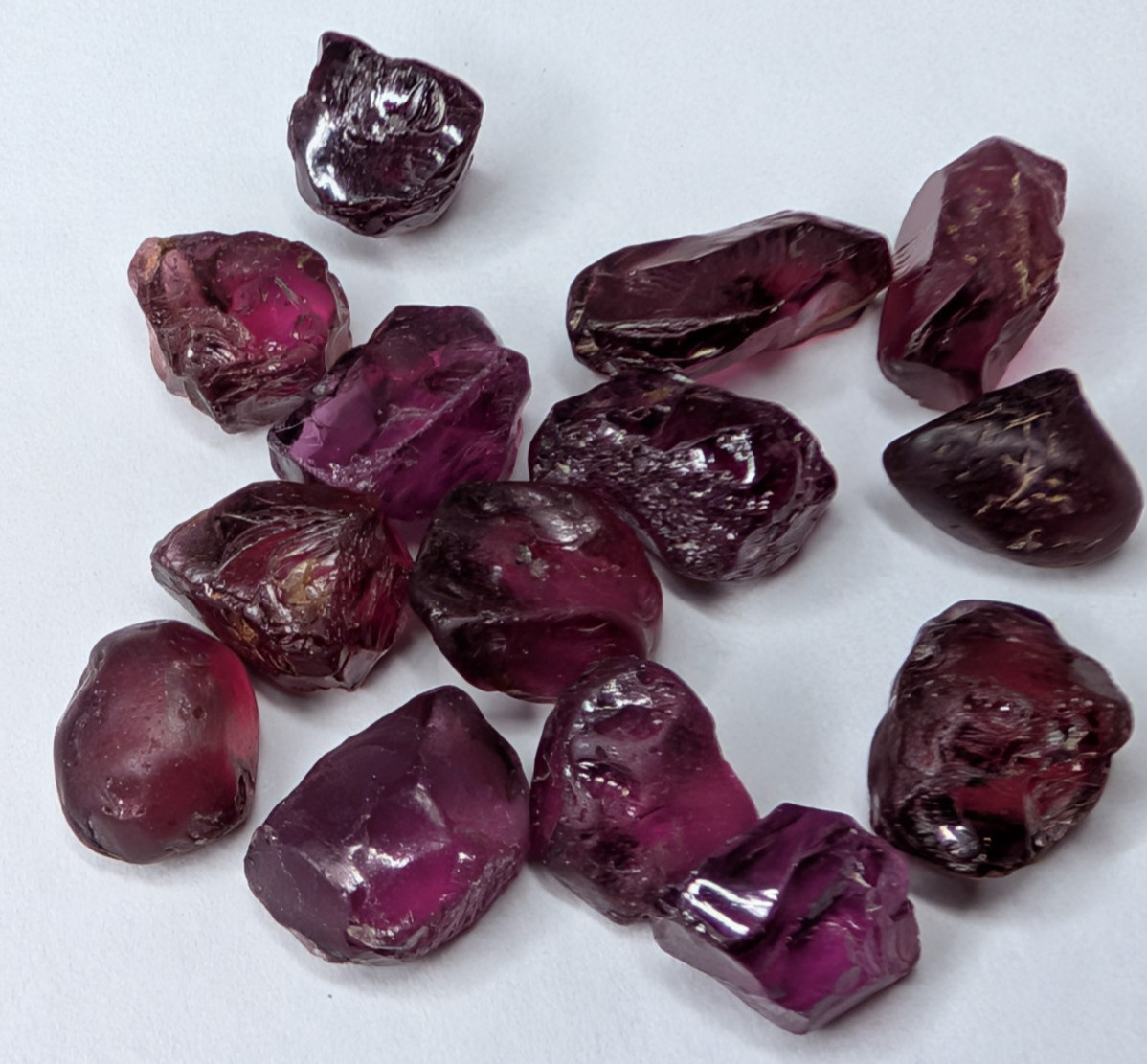 USA seller 50.33 ct Eye clean Umba garnet facet rough gemstone