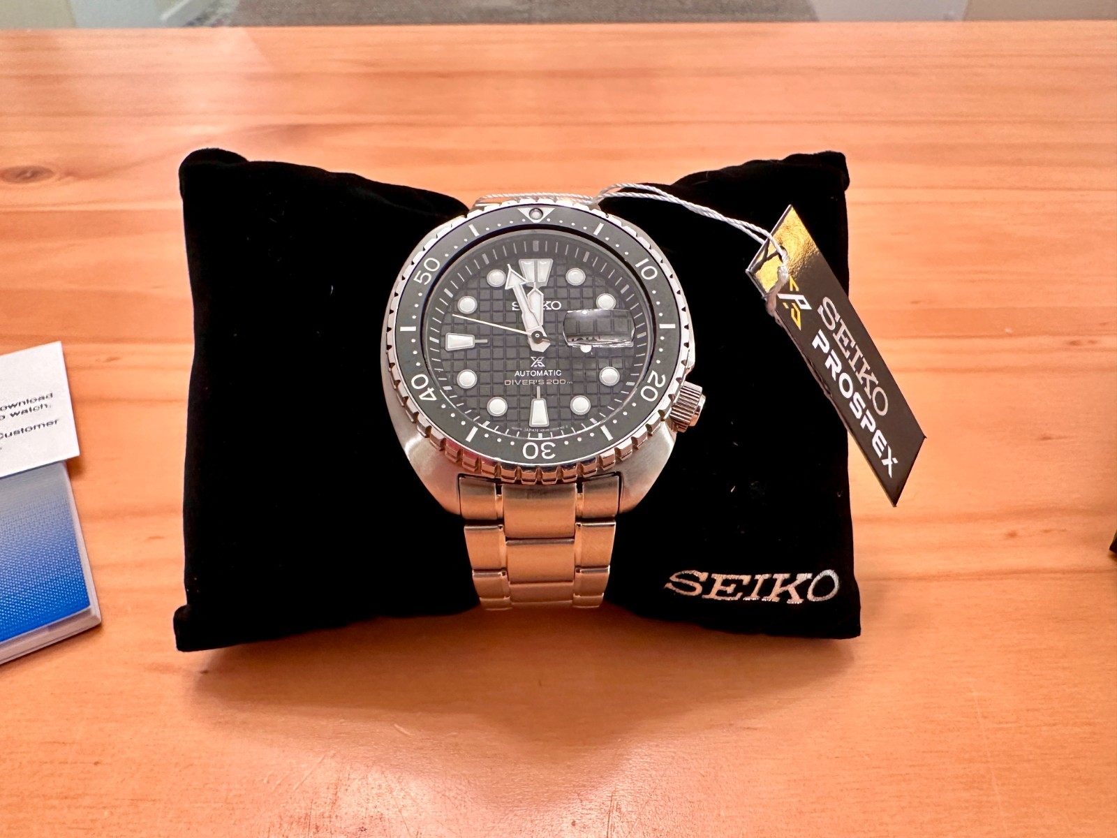 Seiko Prospex Men’s Automatic Turtle Diver Watch SRPE03