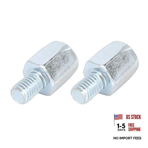 2pcs 8mm RH to 8mm LH Motorcycle Rearview Mirrors Reverse Adapter Screws Bolt