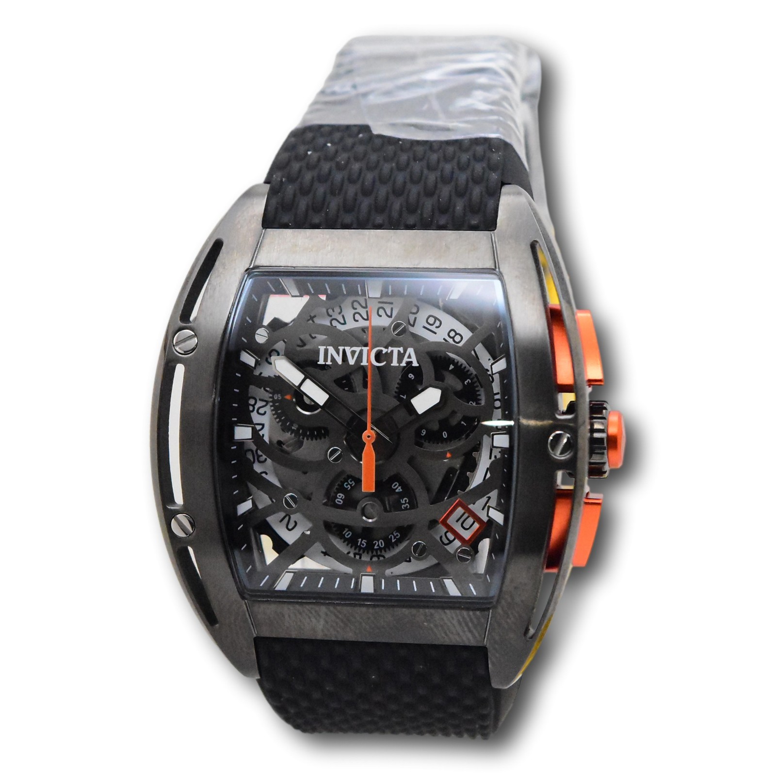 Invicta S1 Rally Swiss ETA G10.212 Caliber Men’s 44mm Skeleton Dial Watch 45184
