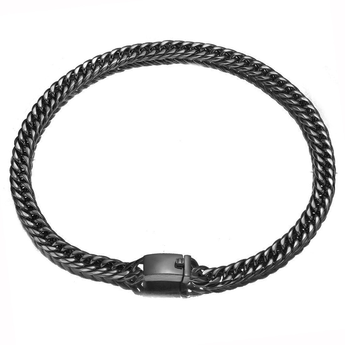 13/16mm Men’s Gold Tone Stainless Steel Curb Cuban Link Chain Necklace 16in-40in