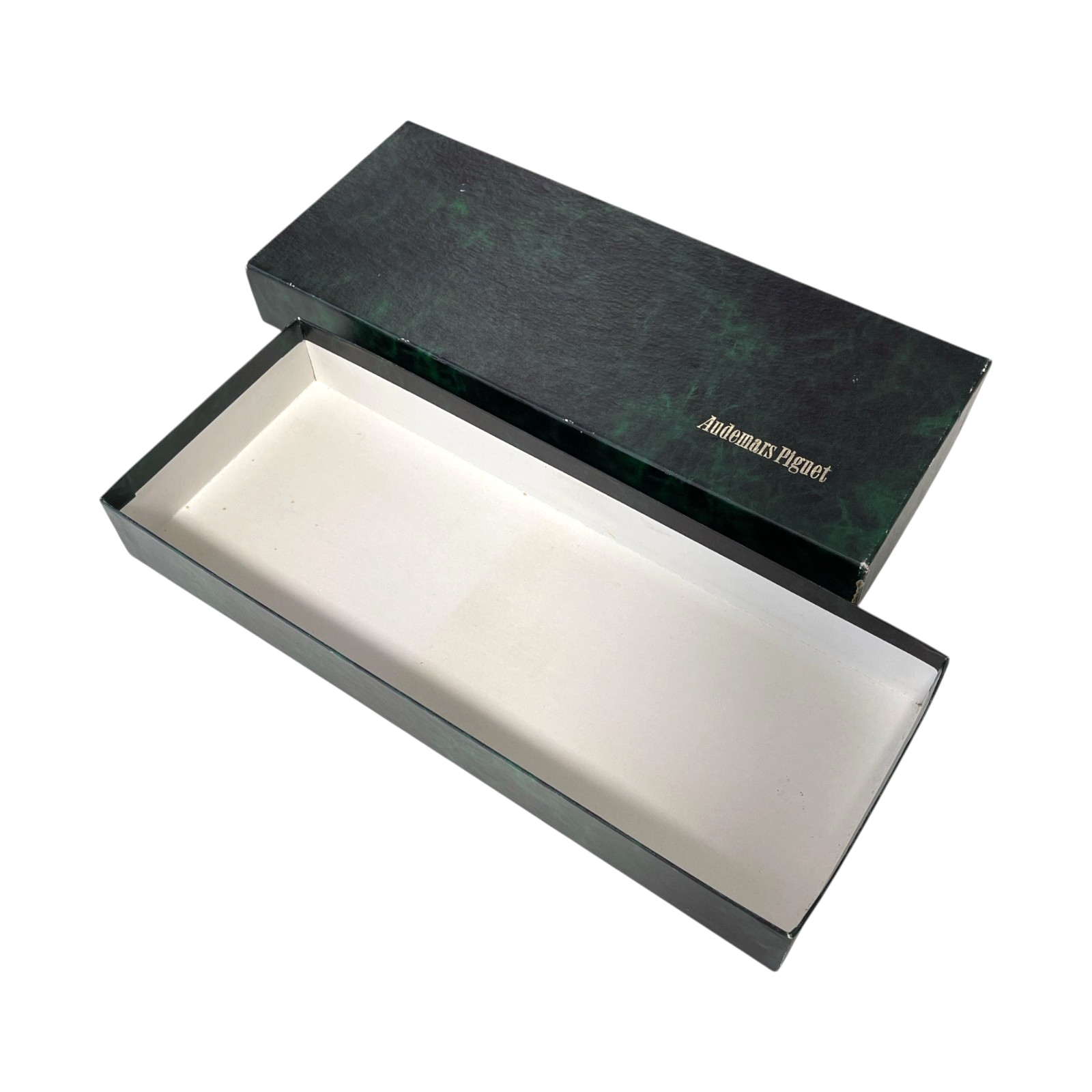 Audemars Piguet Watch Travel Case Green Leather Pouch Box Set 25.5cm #02