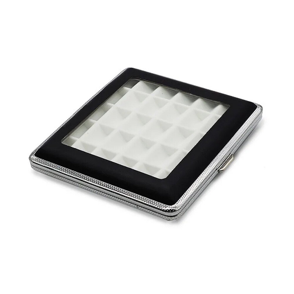 30 Grids Loose Diamond Gems Storage Box Gemstone Display Case Holder Collection