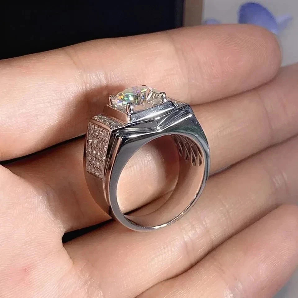 2.50 Ct Natural Sapphire Diamond Engagement Awesome Ring 14K Solid White Gold FN