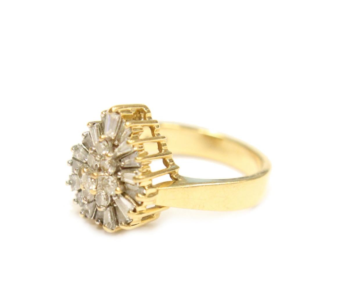 14k Gold 1.13 Carat Diamond Ring VS/SI With appraisal $3850 Size 6.5