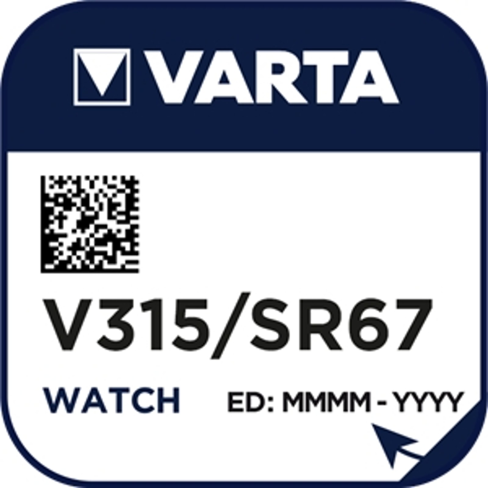 10x VARTA Watch V 315 Button Cell Sr 716 SW V315 Watch Battery 10x 1 Bister