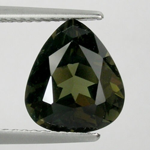 3.71 ct AMAZING VERY RARE GEM ! GORGEOUS NATURAL KORNERUPINE LOOSE GEM Pear 4c