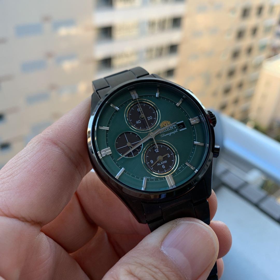 Orient Contemporary Solar Chronograph New