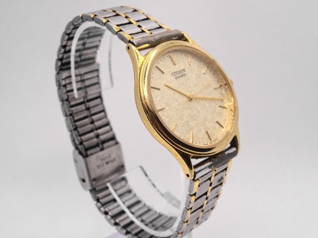 Working CITIZEN 1980s 5634-F62237 Quartz Wristwatch S175