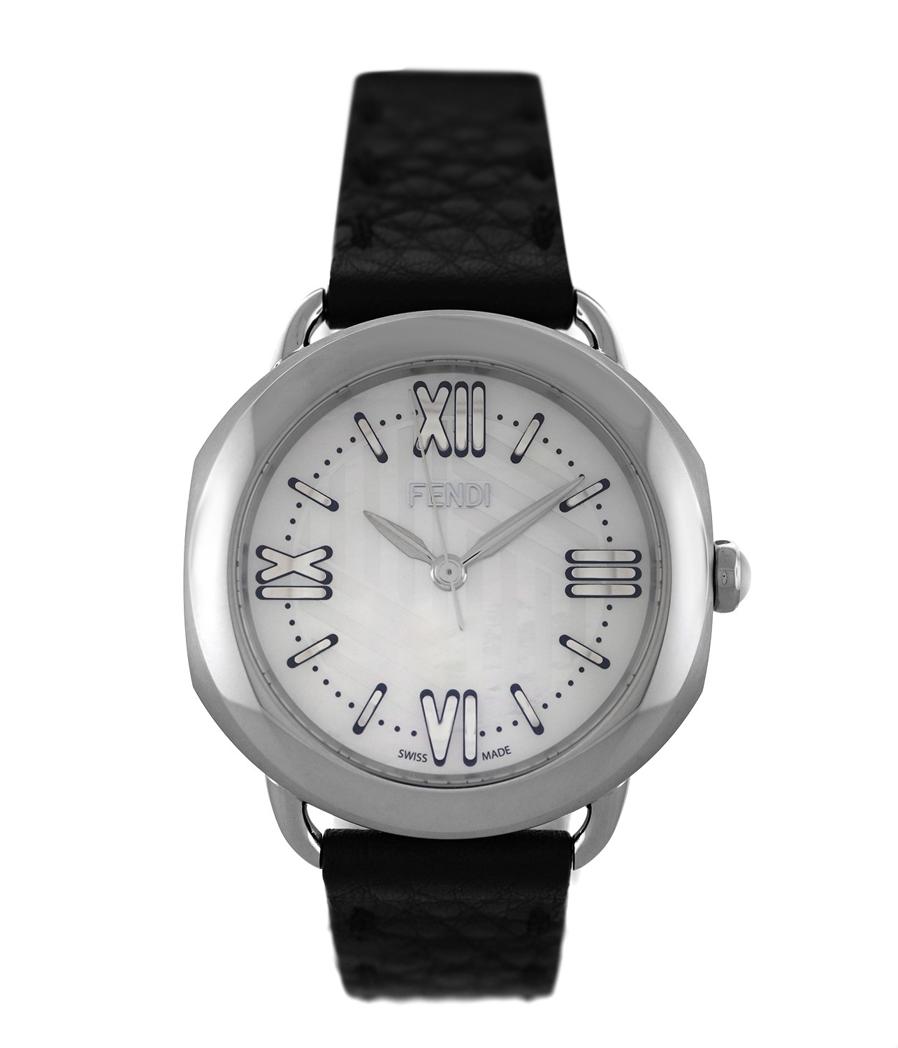 Fendi Selleria F8020345H0 MOP Dial Stainless Steel 36MM Lady Quartz