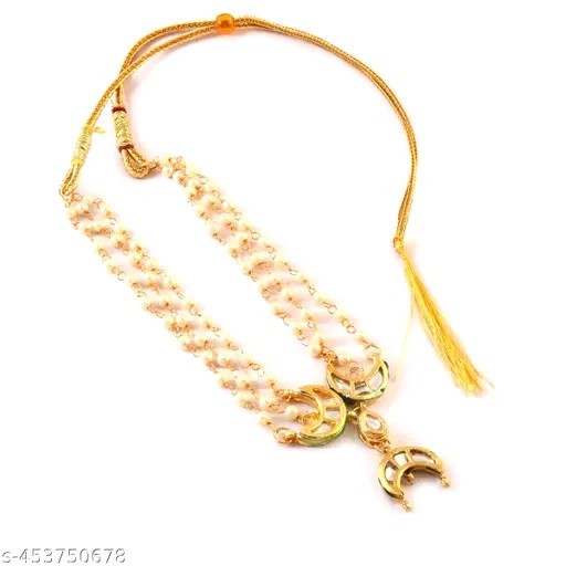 Indian Bollywood Style Designer Gold Plated Fashion Bridal Jewelry Necklace Set