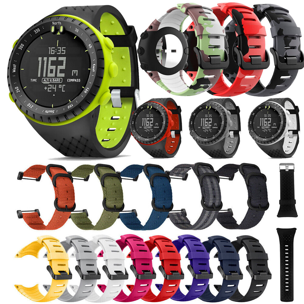 For Suunto Core Smart Watch Band 24mm Wrist Strap Replacement Sport Wristband