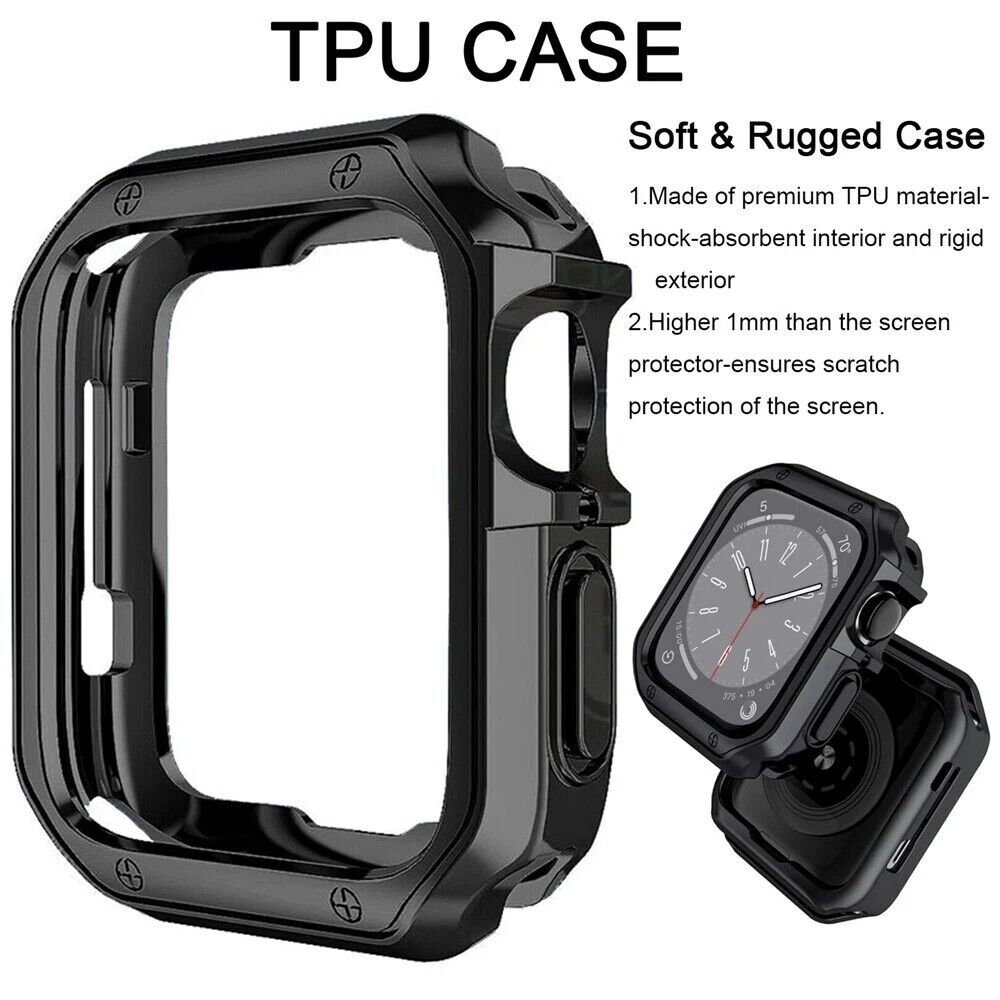 Case+Stainless Steel Metal Strap for Apple Watch Series 11 10 9 8 7 6 SE Ultra 3
