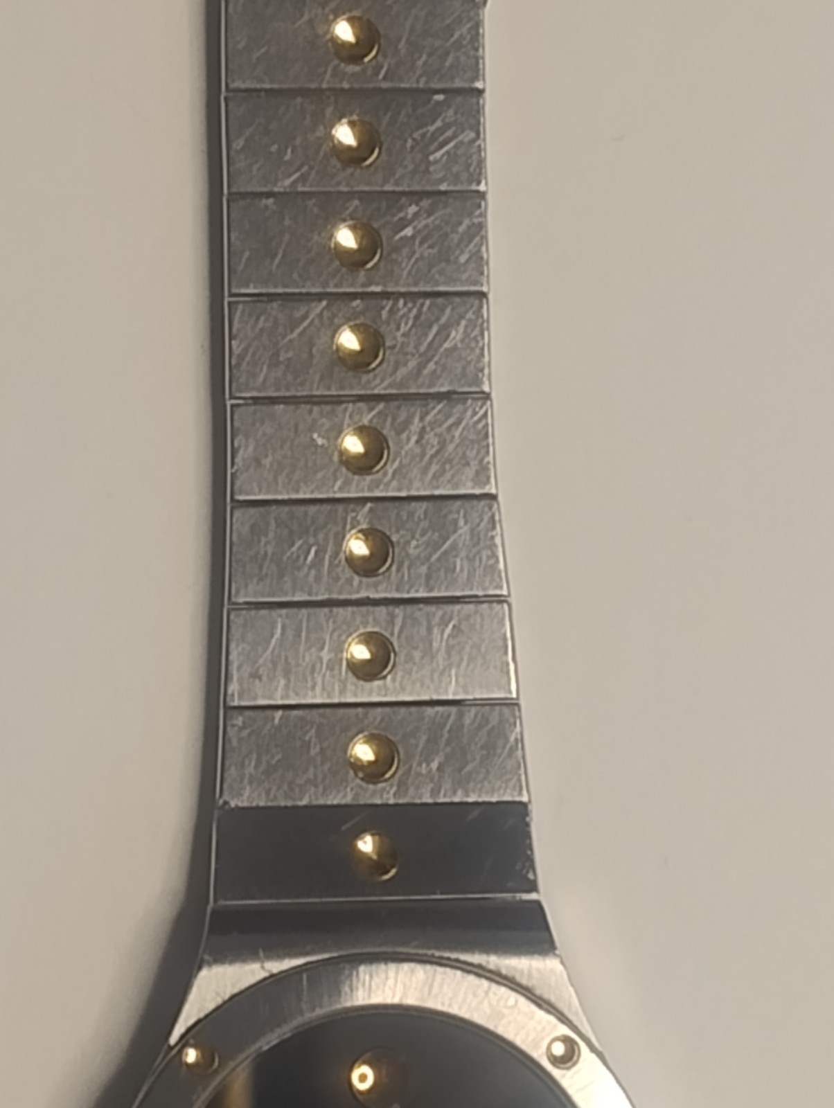 Rare Zenith Museum Pacific Wrist Watch 59.0020.114 Vintage 18k Gold & Steel 31mm