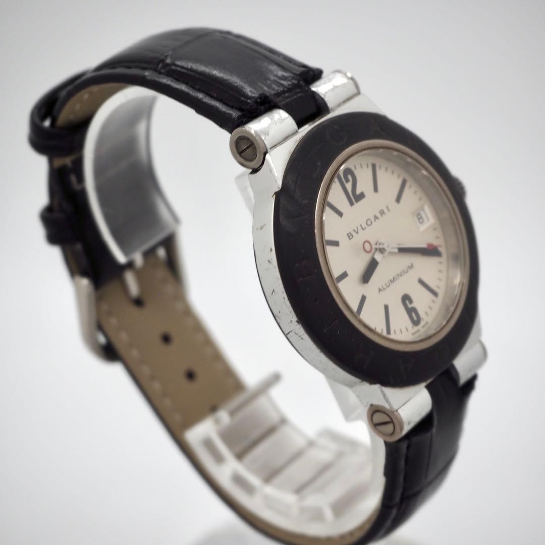 BVLGARI Aluminium AL38TA 38mm White Dial Automatic Men’s Watch