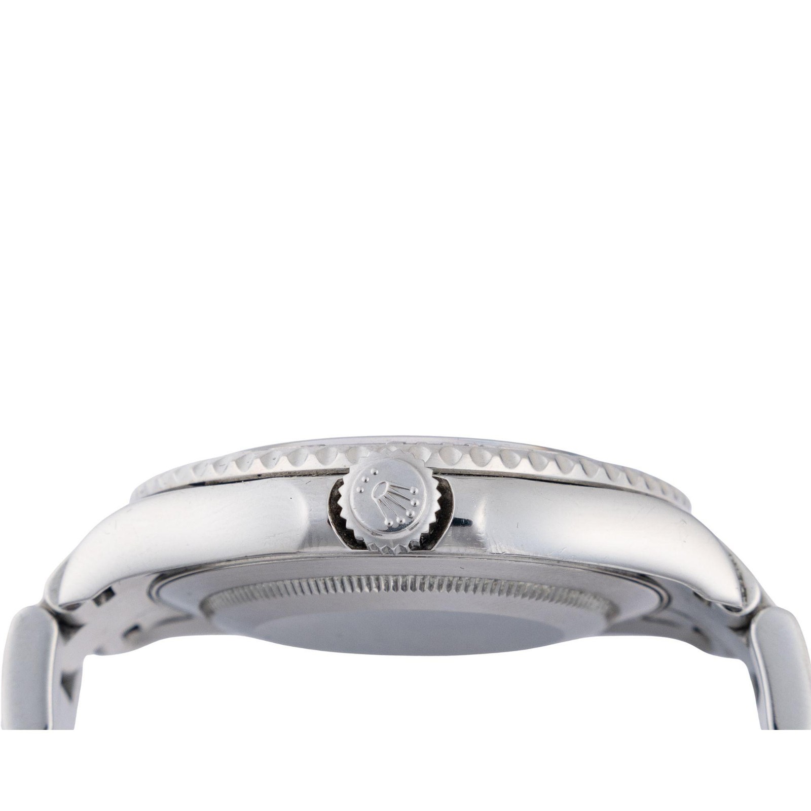 Rolex Yachtmaster 16622 40mm Platinum Bezel Ruby Gem Dial Steel Oyster Watch
