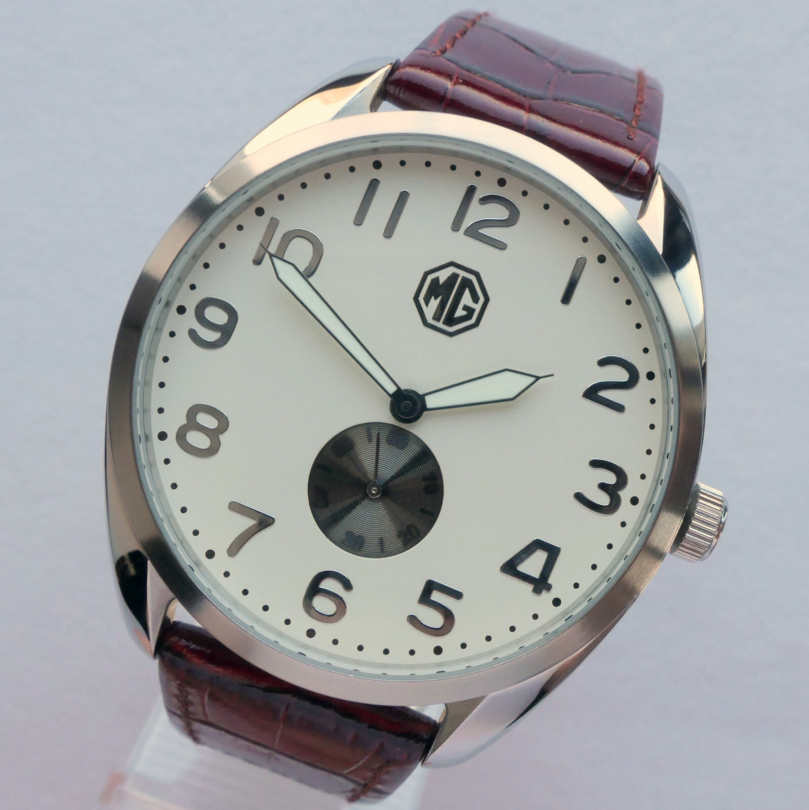MG Morris Garages BMC MGA MGB Classic Aviator Driver Sport Car Accessory Watch