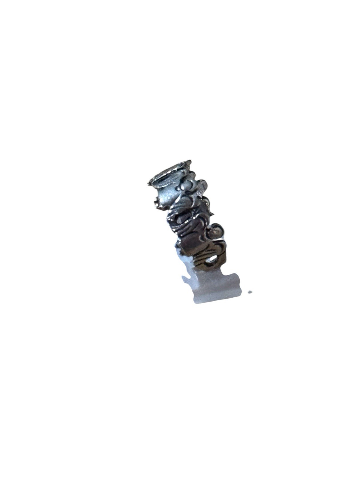 Vintage Designer Signed SE Sterling Silver 5 ANGELS IN A ROW Ring (Size 5.75)