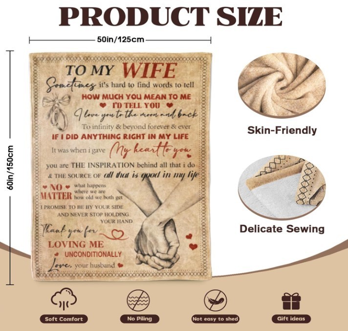 Wife Christmas Birthday Gifts from Husband Ideas – Happy Wedding Anniversary Rom