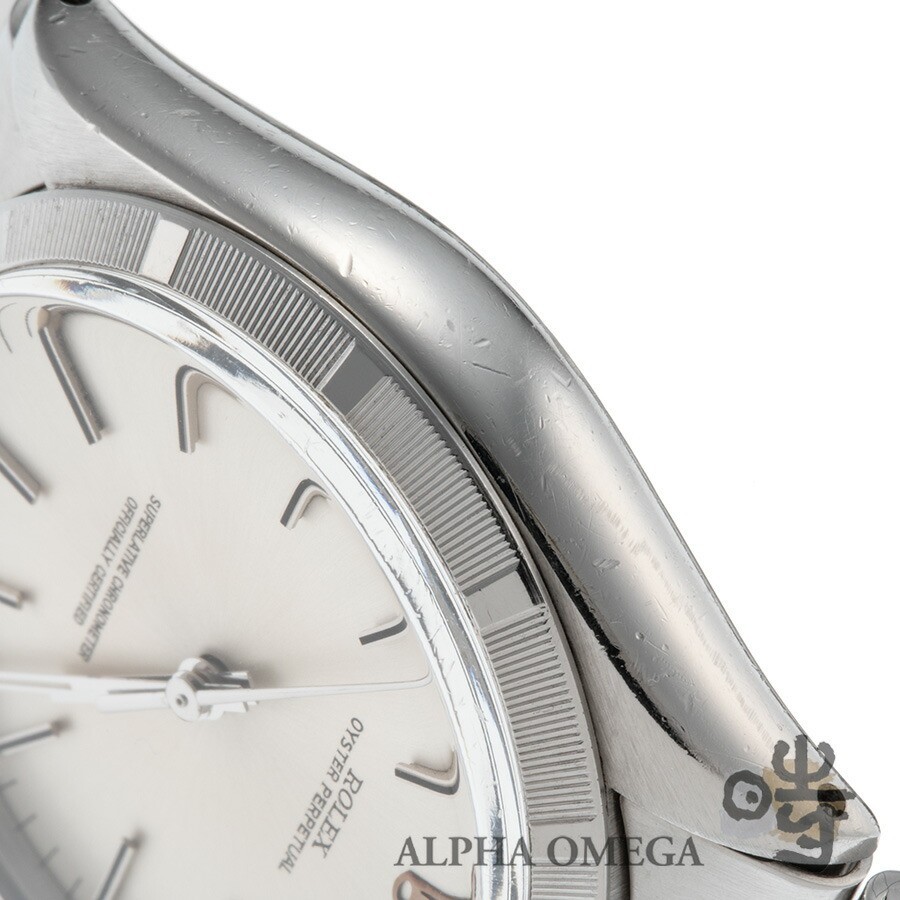 Rolex Oyster Perpetual Chronometer 1003 Silver Dial Vintage Mens Watch