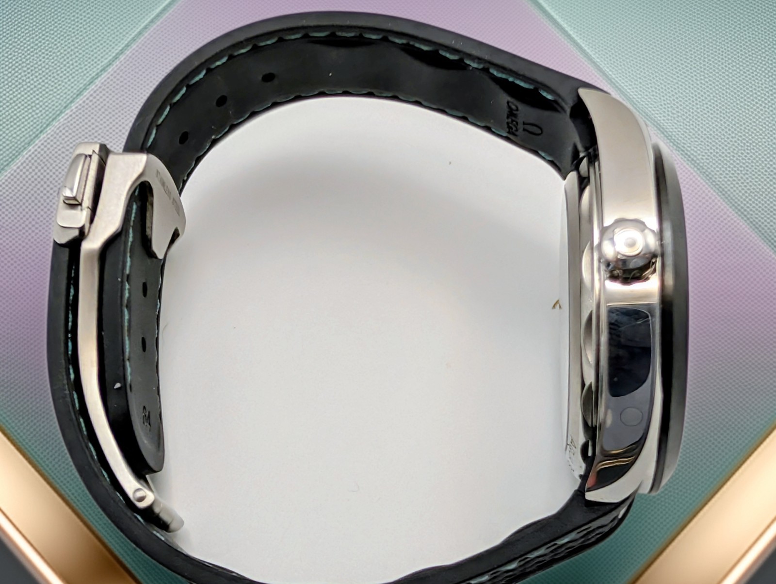 OMEGA Seamaster Aqua Terra 41mm Turquoise Black Steel Watch 220.32.41.21.03.001