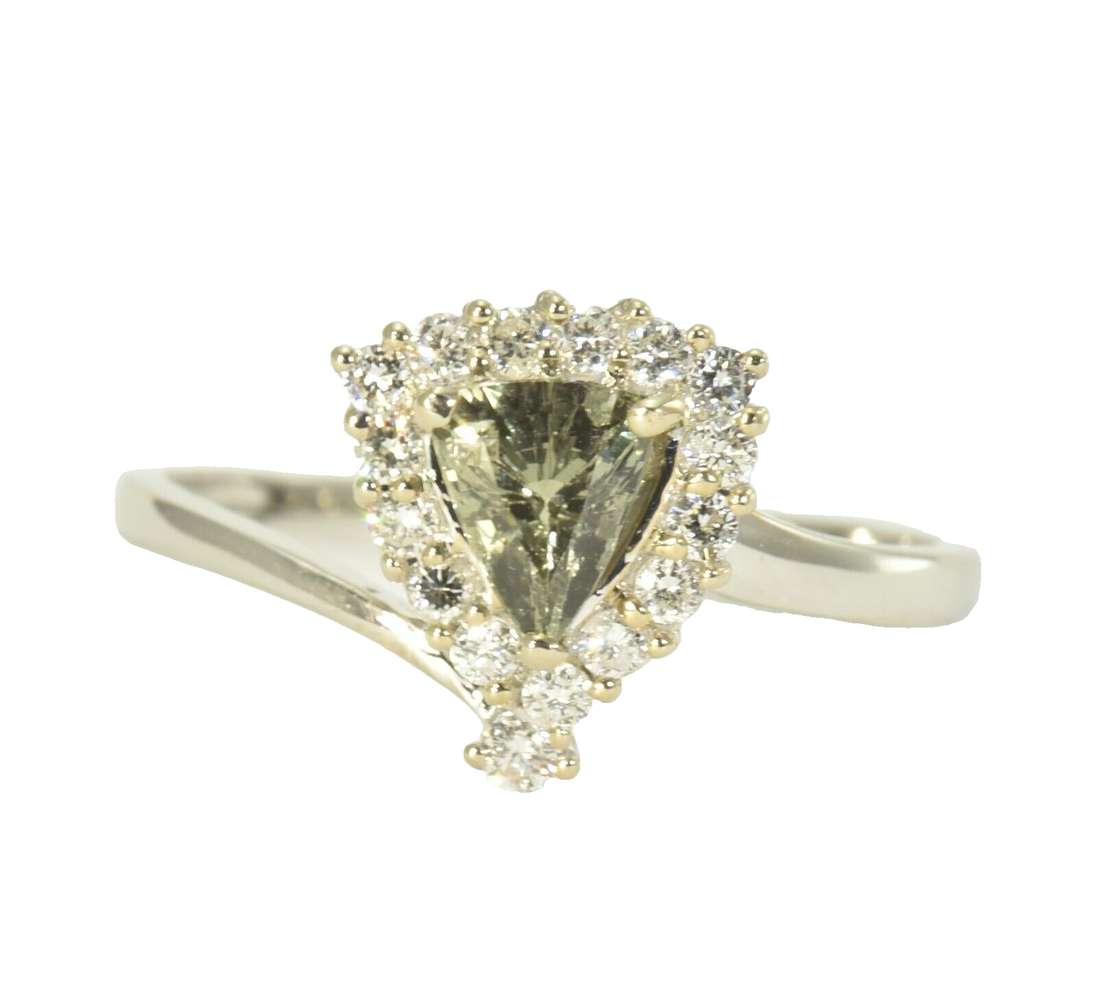 GIA Certified Natural Alexandrite 18k Gold Natural Diamond Ring