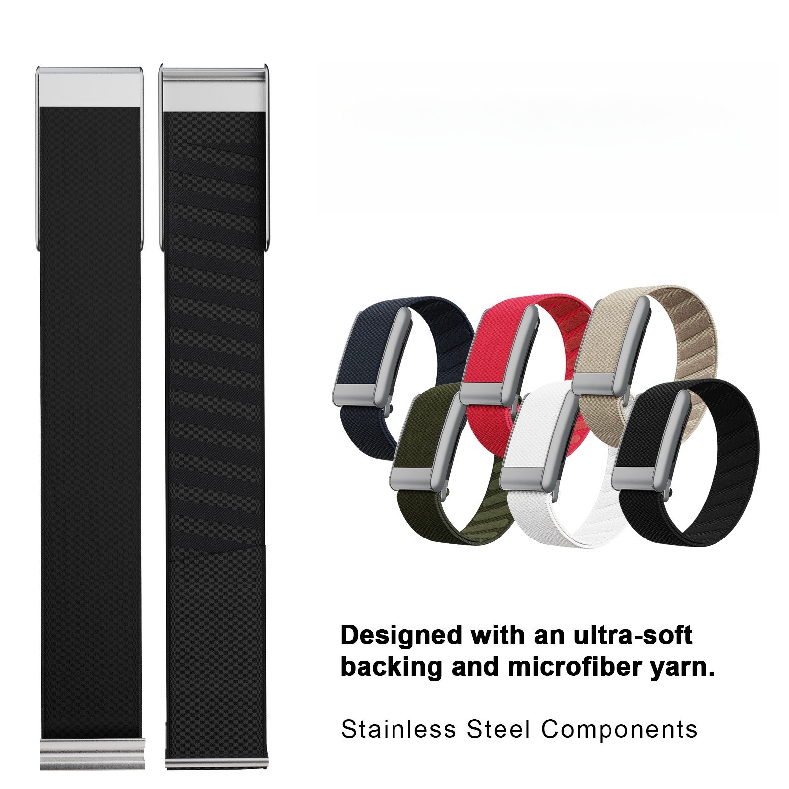 Luxury Nylon Adjustable Sport Metal Frame Band Strap For Whoop 5.0 One/Peak/Life