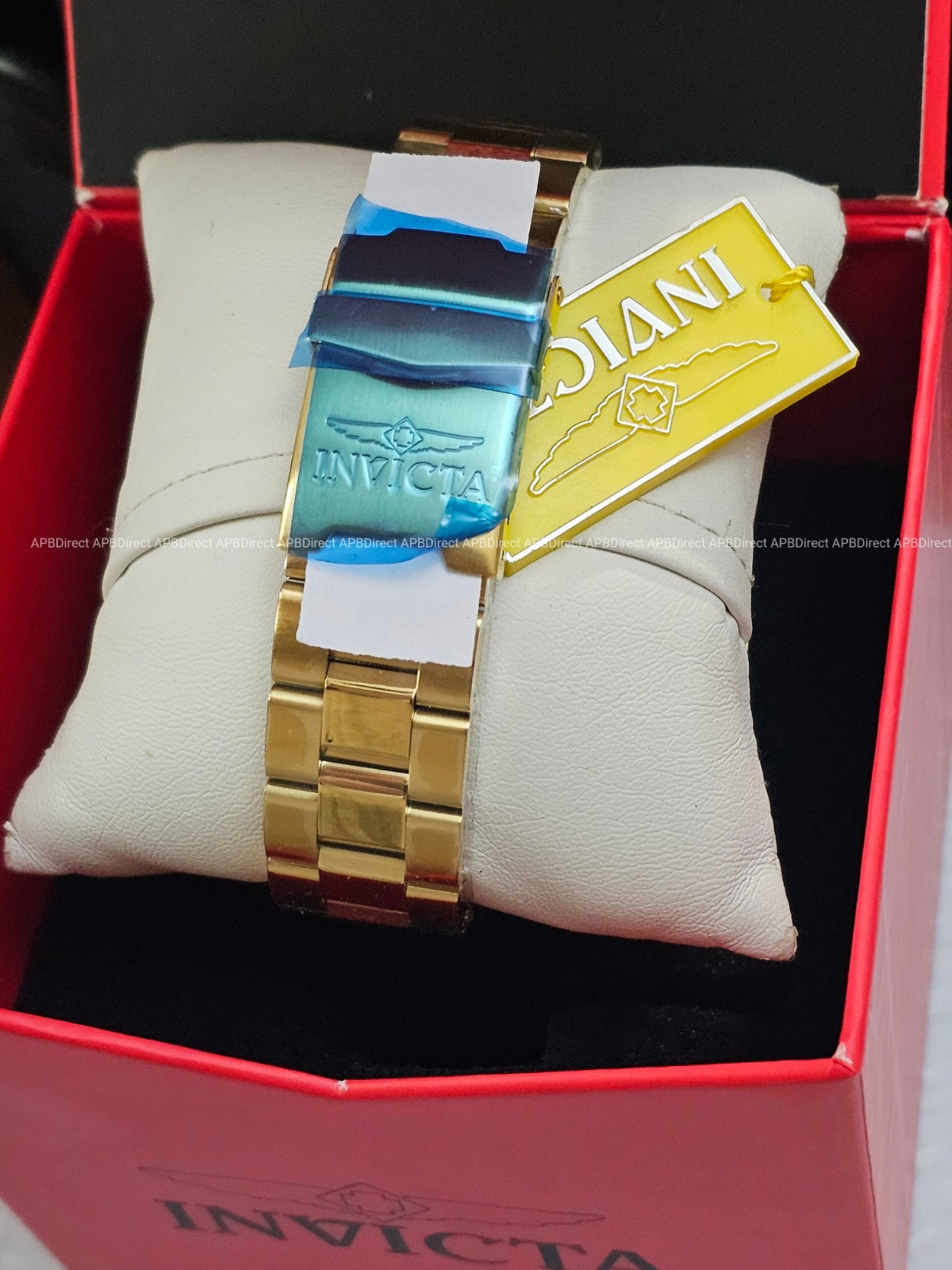 Invicta – Ocean Ghost Automatic – Gold Plated – Exhibition Caseback – mens watch