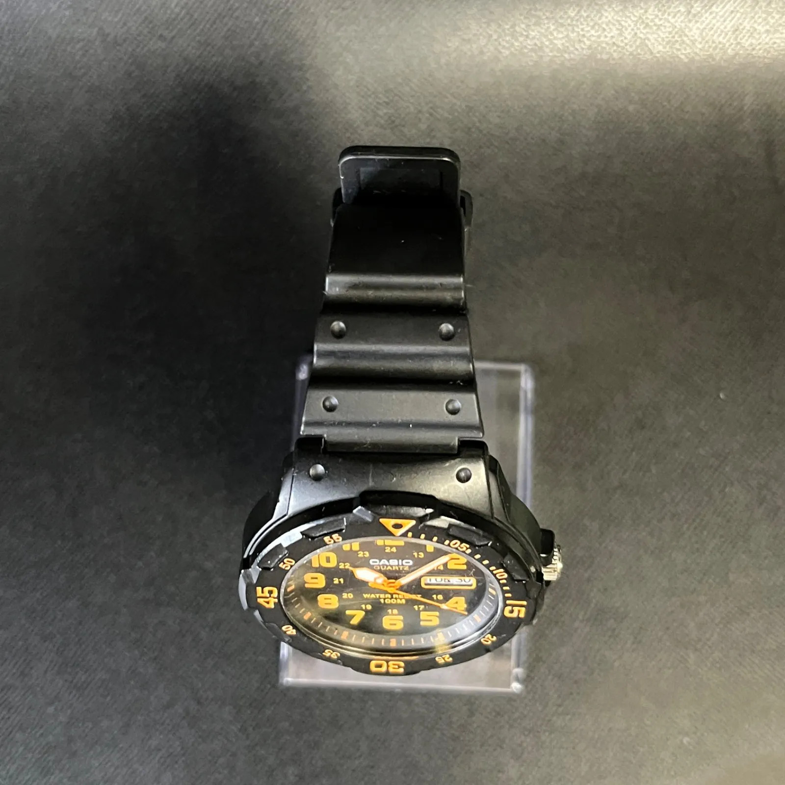 [Working Condition] CASIO Diver Look Watch MRW-200H, Battery Replaced, Operation