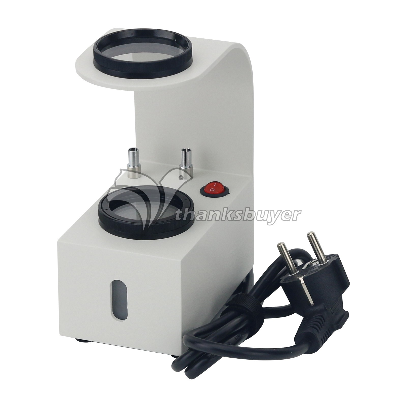 Desktop Polariscope Magnifier Tool with Rotatable Objective Table 110V 220V