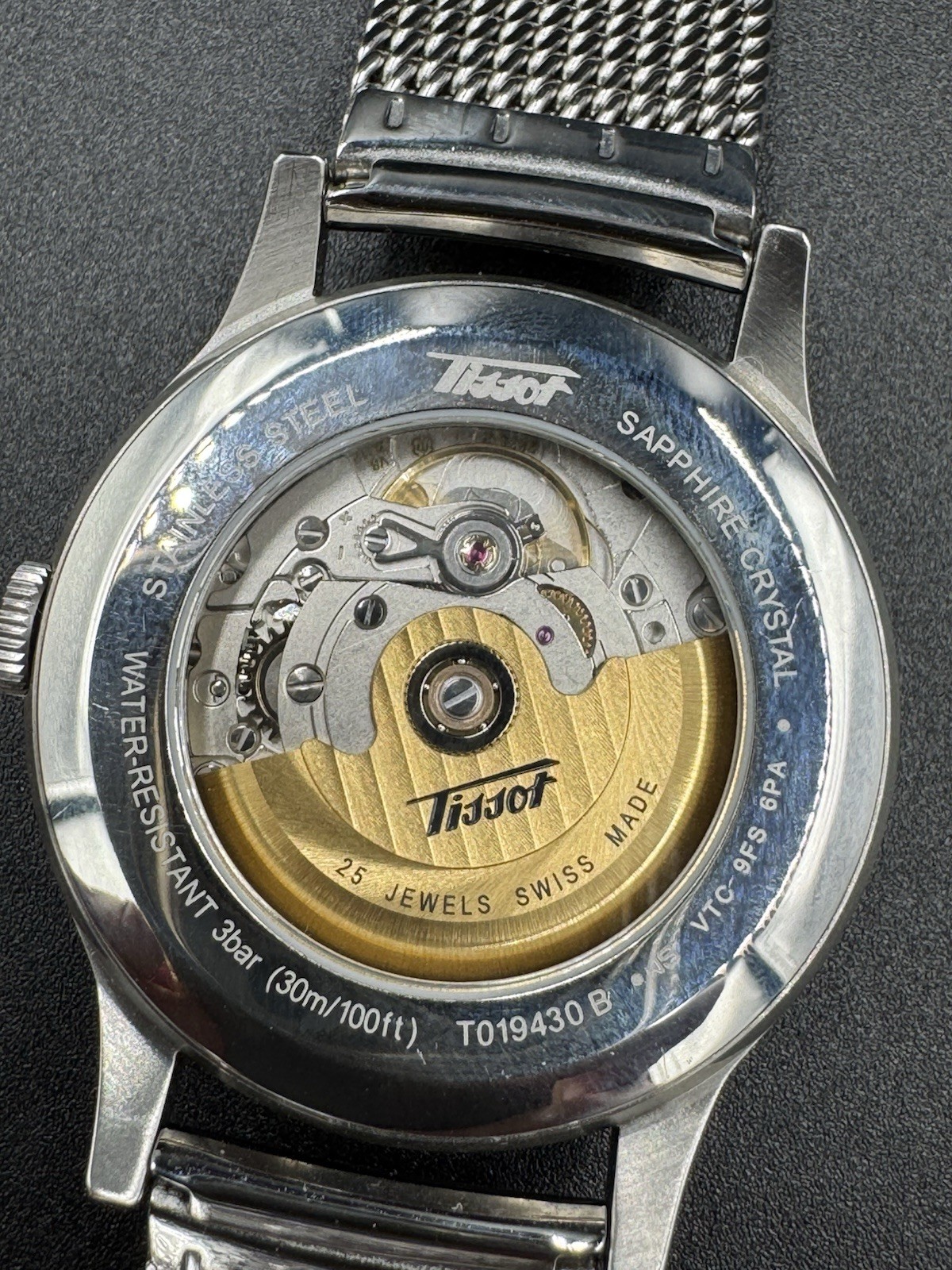 TISSOT HERITAGE VISODATE AUTOMATIC Blue Dial Swiss Made T019.430.11.041.00 W BOX