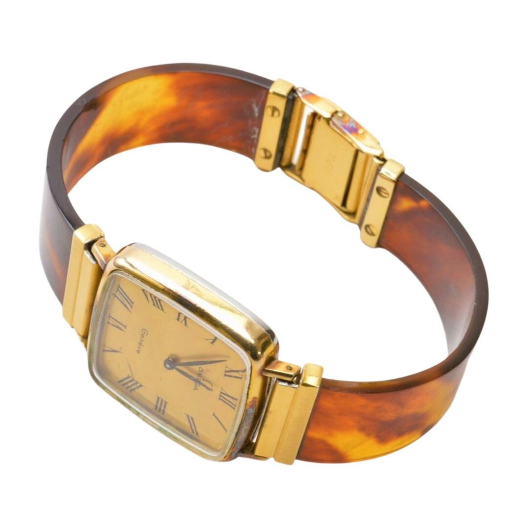 OMEGA Geneva cal.625 Manual Wind Tortoise Belt Ladies F WT350