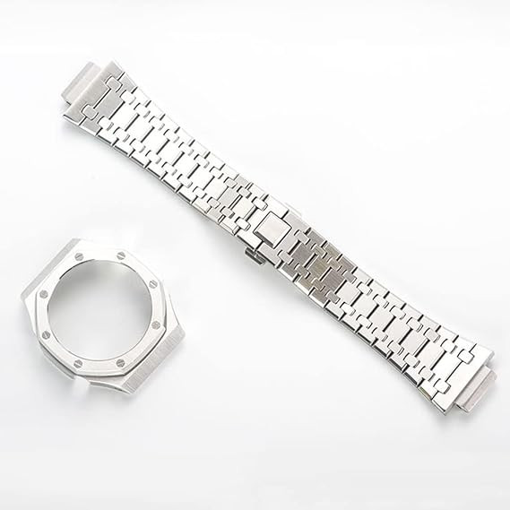 For CasiOak AP Royal Oak MOD Metal Bezel Strap Kit For Casio G-Shock GA2100/2110