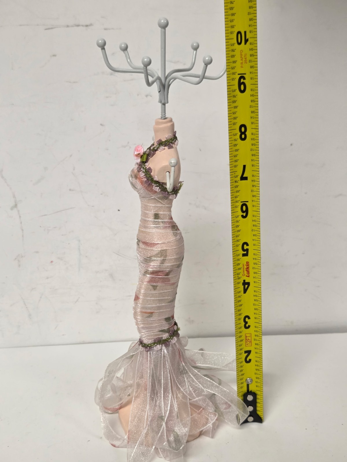 Vintage Dress Mannequin Jewelry Stand Holder