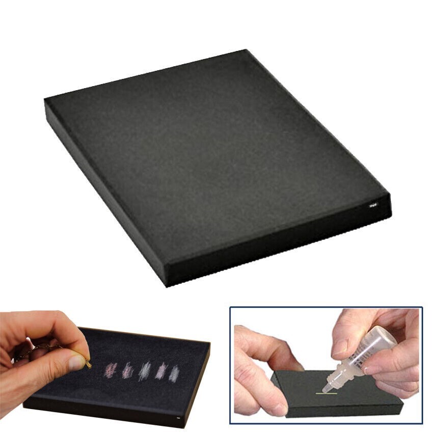 Testing Stone for Gold Silver Platinum 2″x1.5″x.25″ Pawn & Jewelry Store Buyer