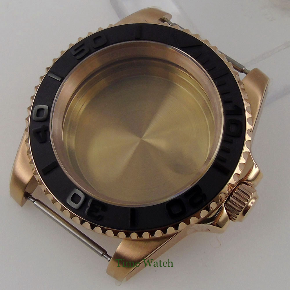 40mm 10BAR Diver Sapphire Watch Case Fit NH35 Miyota8215 DG2813 ETA2824 PT5000