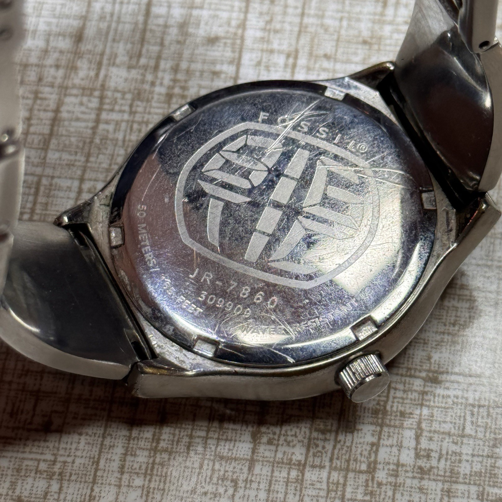 Fossil Big Tic Stainless Steel Watch