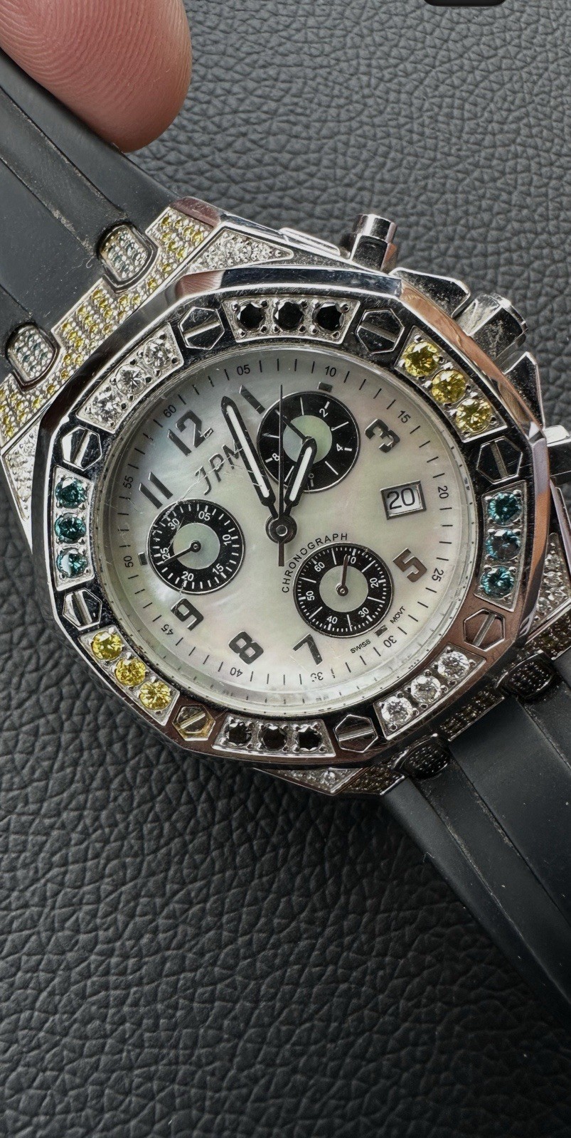 Techno JPM Diamond Chronograph