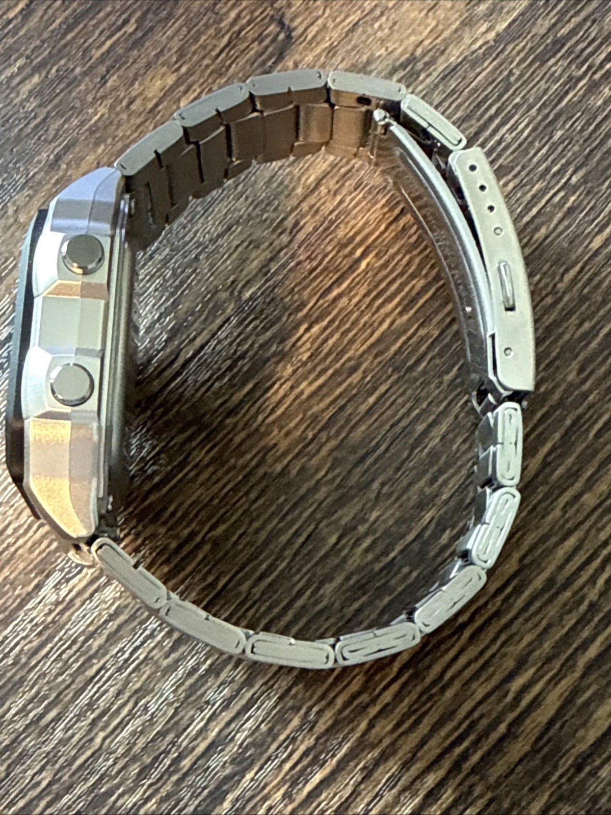 Casio Watch AE-1200WH Royale World Time Illuminator Silver w/ Original Bracelet