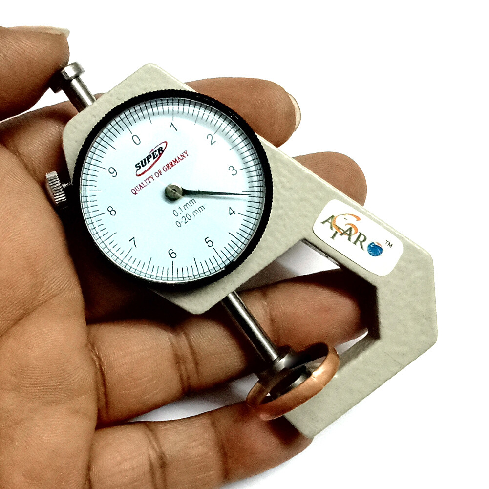 ATARPearl&Diamond Gauge Precision Dial Beads Gems Jeweller Measuring Tool ATCT11