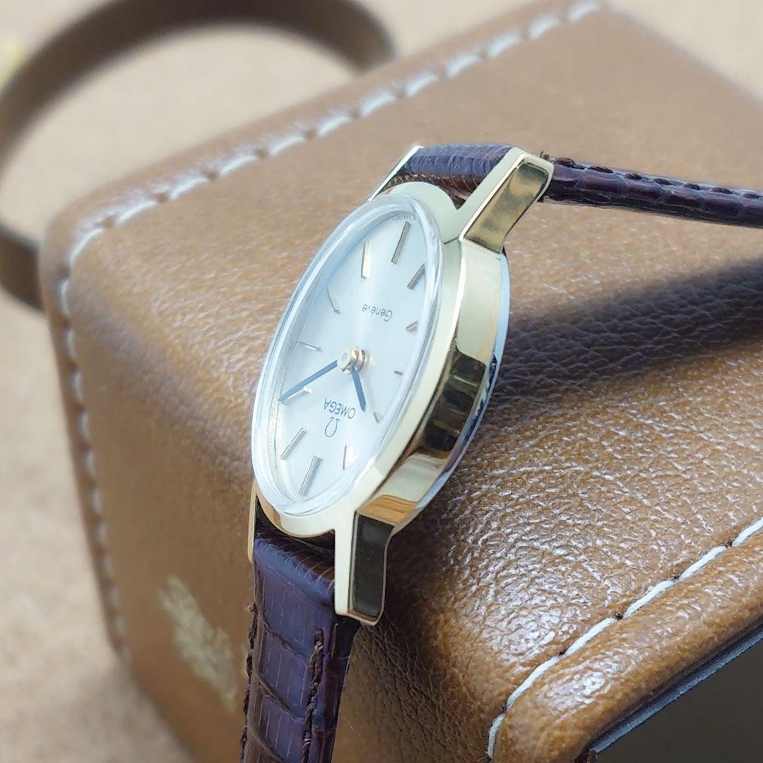 Overhauled Omega Geneve Oval Ladies 1978 Safe packing!