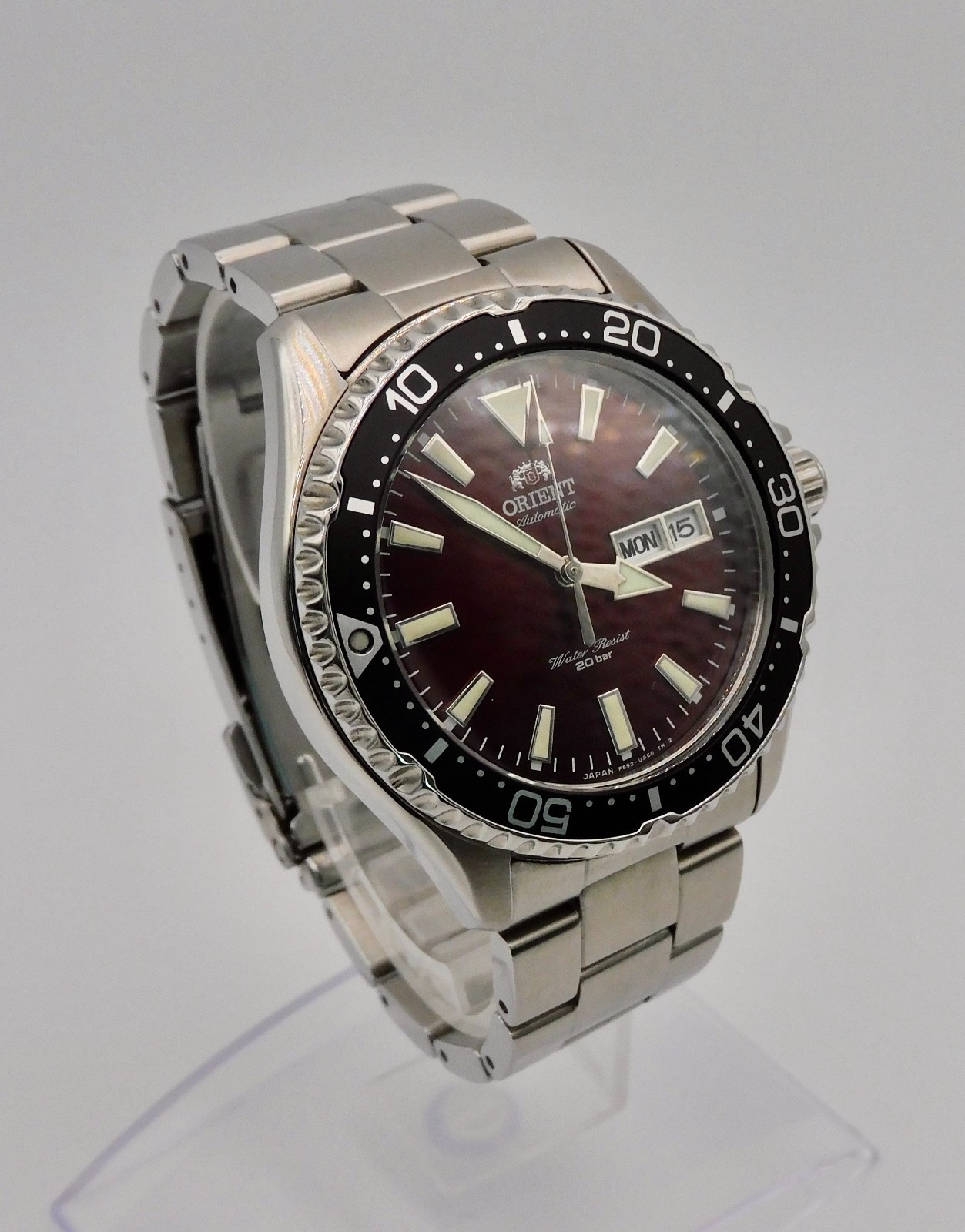 NEW ORIENT WATCH Automatic MAKO Red Men’s RN-AA00033R in BOX