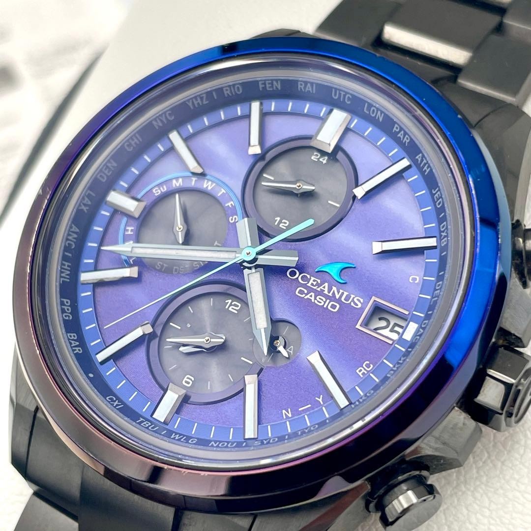 [Super Rare] CASIO OCEANUS Watch Radio Solar OCW-T4000AWB-2AJF with Box and