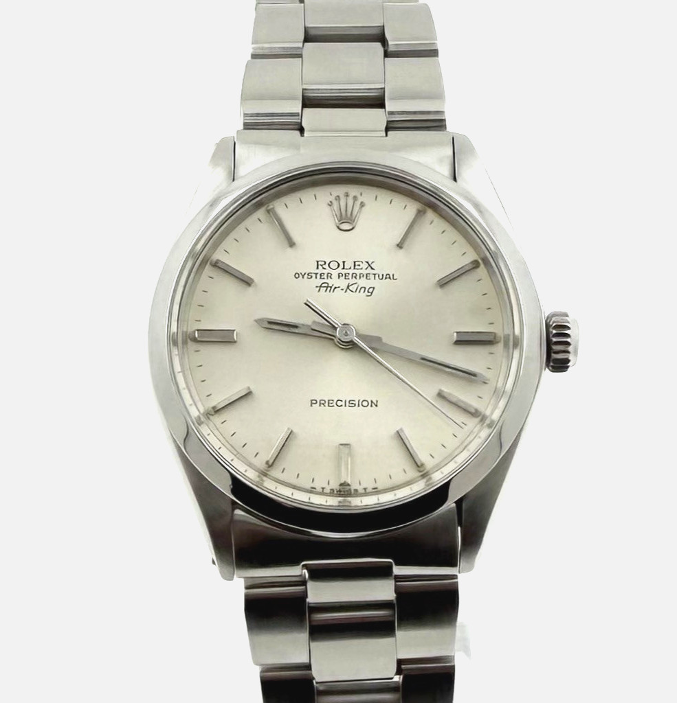 Clean Rolex Air King Oyster Perpetual 5500 Automatic Heavy Oyster Bracelet