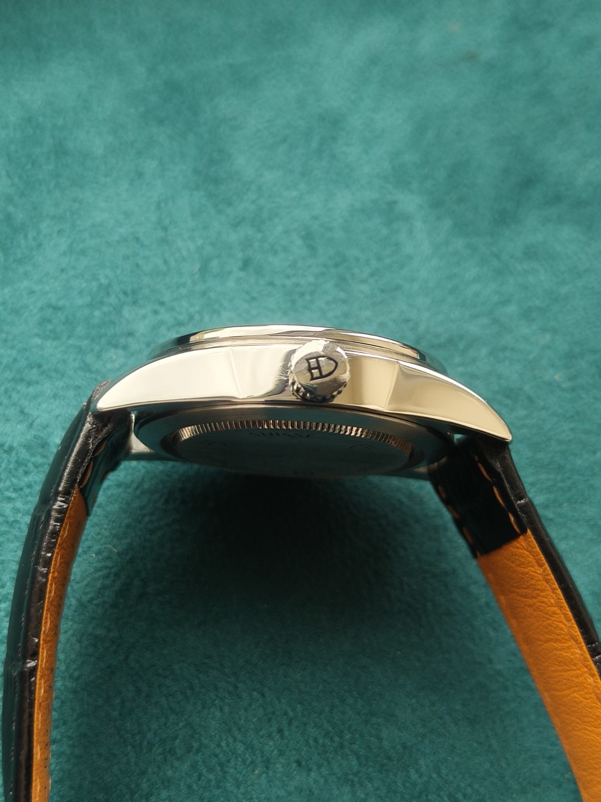 Tudor Glamour Date 55000 Silver Sunray Dial 10 Diamond Dots 36mm Mint Condition