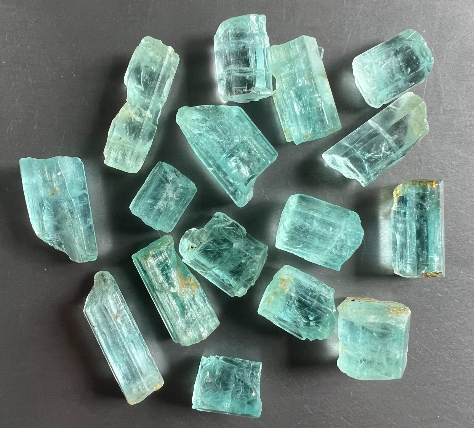 Nice Lot 113 cts Natural Bluish Green Colour Beryl Rough