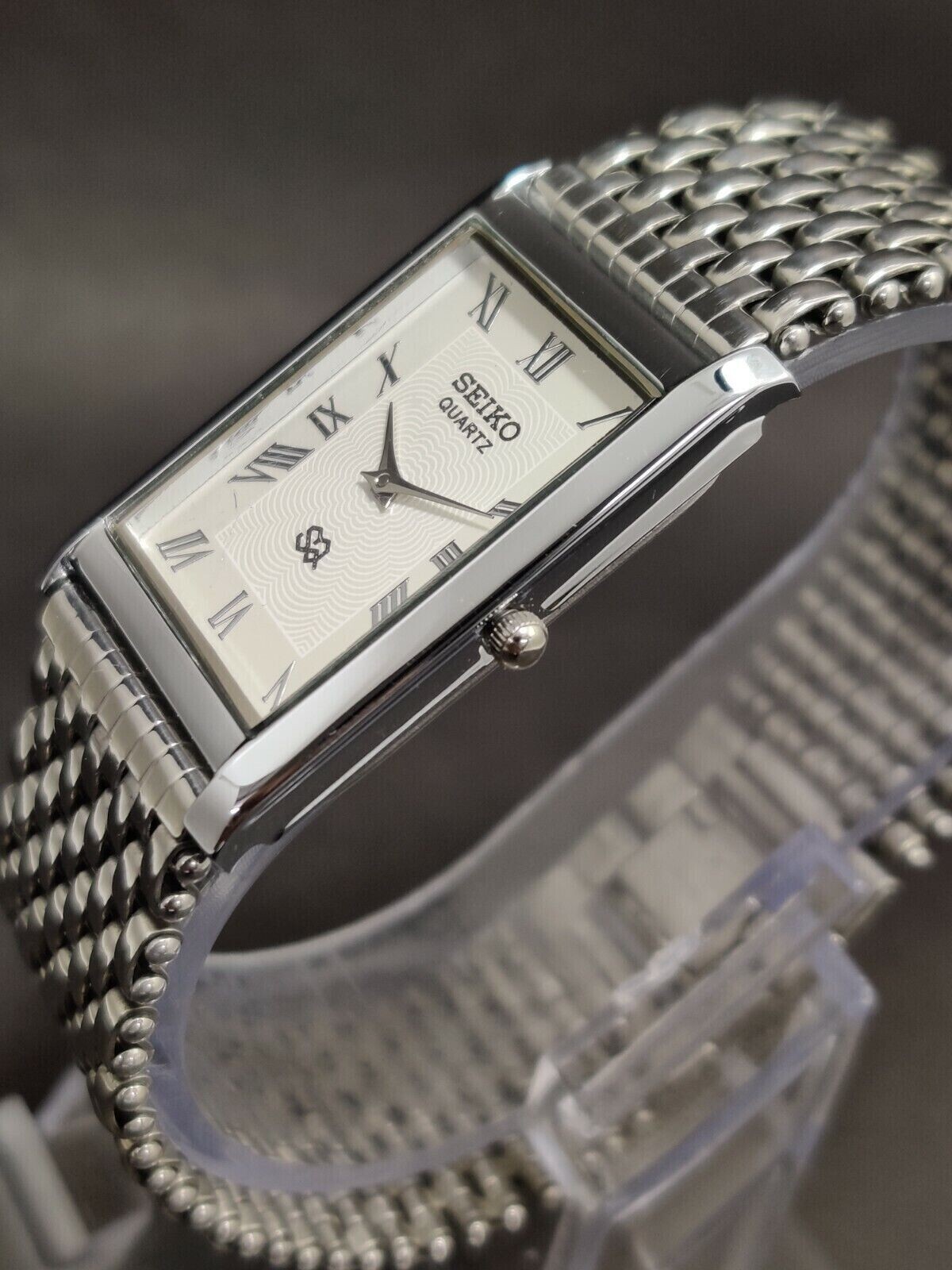 Vintage Seiko Slim Quartz Men’s Wrist Watch – Comes With New Battery, New Band