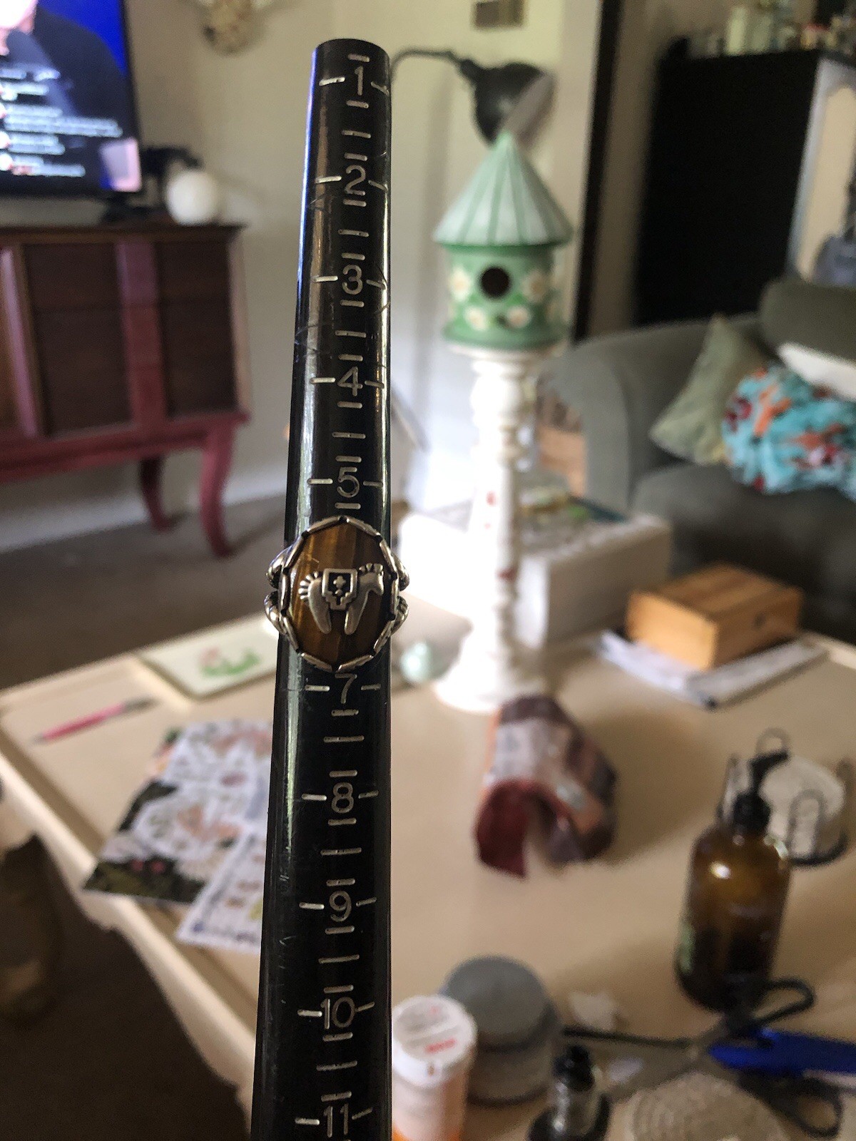 Carolyn pollack Spirit Horse Ring Sz 6 Beautiful Excellent Condition